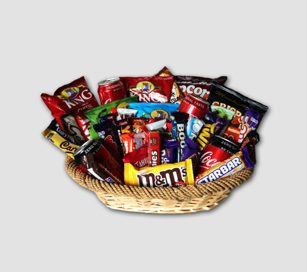 40 Items Snack Basket Snack Basket